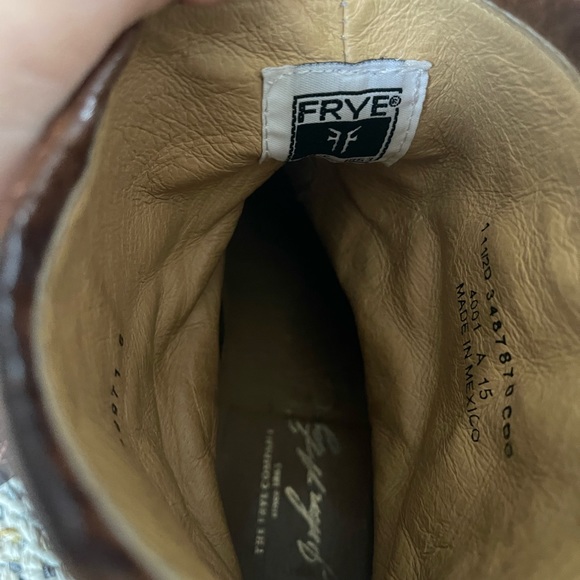 Men’s Frye leather harness boot size 11.5 - Picture 6 of 6